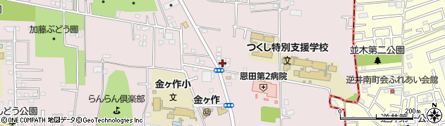 千葉県松戸市金ケ作274周辺の地図