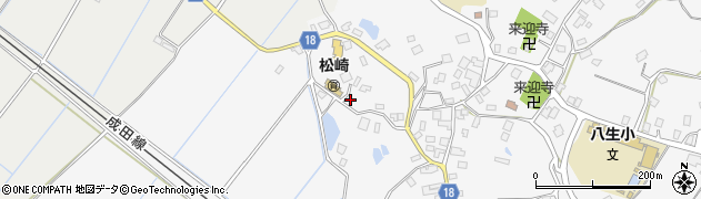 千葉県成田市松崎2160周辺の地図