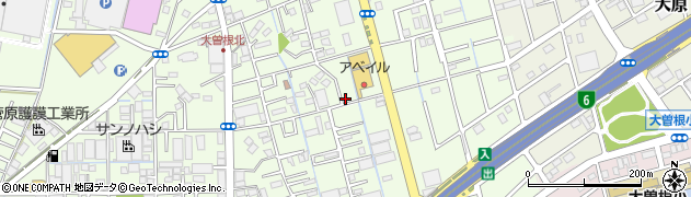 埼玉県八潮市大曽根729周辺の地図