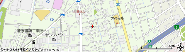 埼玉県八潮市大曽根826周辺の地図