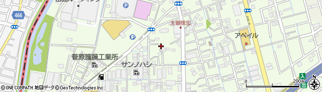 埼玉県八潮市大曽根1085周辺の地図