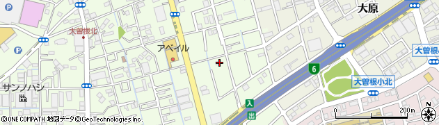 埼玉県八潮市大曽根636周辺の地図