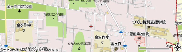 千葉県松戸市金ケ作325周辺の地図