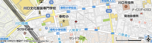 川口長生館周辺の地図