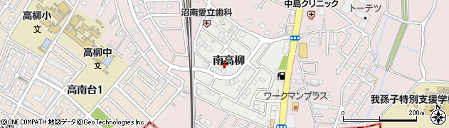千葉県柏市南高柳5周辺の地図