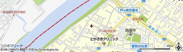 埼玉県三郷市戸ヶ崎2253周辺の地図