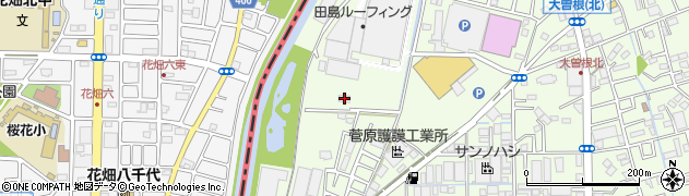 埼玉県八潮市大曽根2106周辺の地図