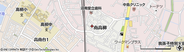 千葉県柏市南高柳4-17周辺の地図
