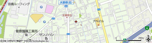 埼玉県八潮市大曽根828周辺の地図