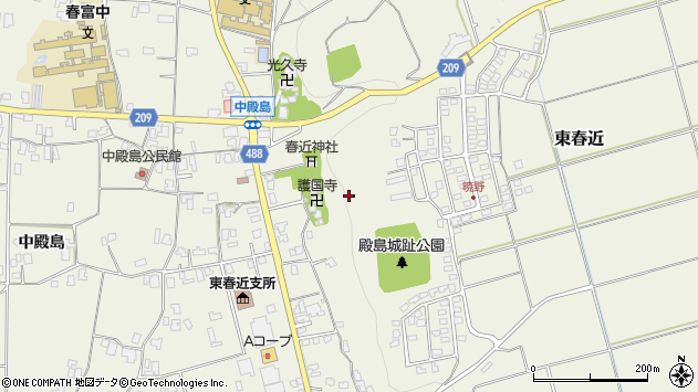 〒399-4432 長野県伊那市東春近の地図