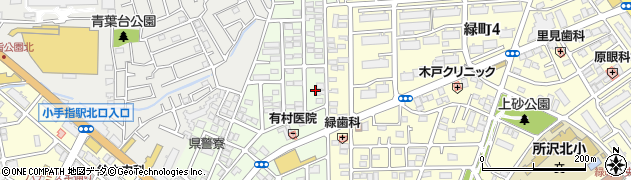 埼玉県所沢市榎町16周辺の地図
