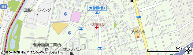 埼玉県八潮市大曽根1103周辺の地図