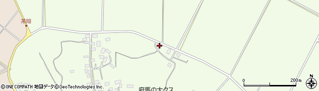 千葉県香取市府馬2553周辺の地図