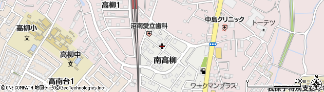 千葉県柏市南高柳1-12周辺の地図