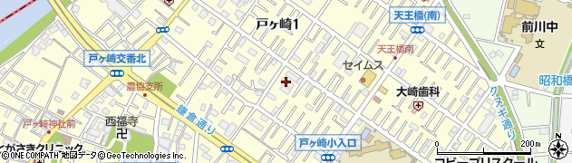 宇田川行政書士事務所周辺の地図