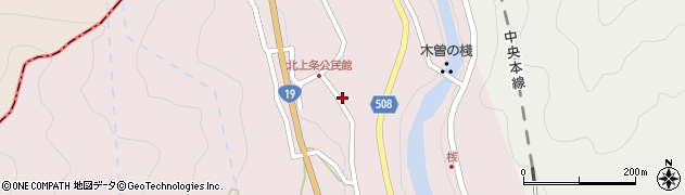 上松電子株式会社　桟工場電子部品部周辺の地図