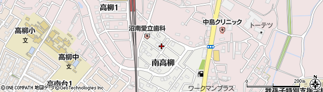 千葉県柏市南高柳1-11周辺の地図