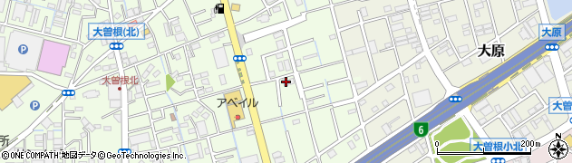 埼玉県八潮市大曽根632周辺の地図