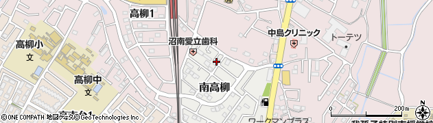 千葉県柏市南高柳1-10周辺の地図