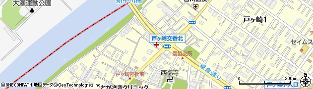埼玉県三郷市戸ヶ崎2308周辺の地図