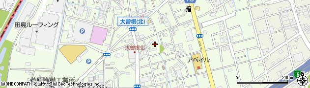 埼玉県八潮市大曽根842周辺の地図