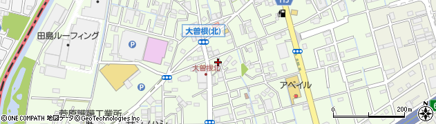 埼玉県八潮市大曽根846周辺の地図
