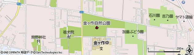 千葉県松戸市金ケ作348周辺の地図