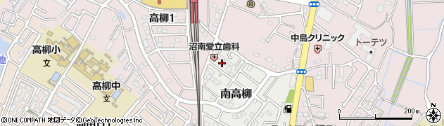 千葉県柏市南高柳1-16周辺の地図