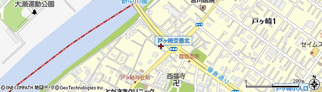 埼玉県三郷市戸ヶ崎2308-3周辺の地図