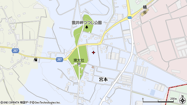 〒289-0614 千葉県香取郡東庄町宮本の地図