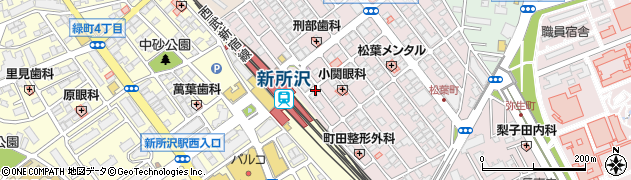 新所沢ステーションホテル周辺の地図