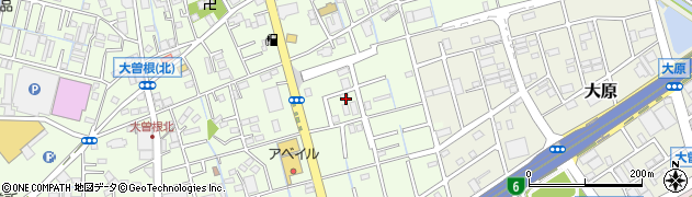 埼玉県八潮市大曽根628周辺の地図