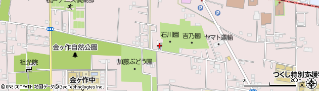 千葉県松戸市金ケ作267-59周辺の地図