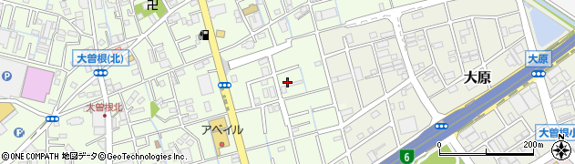 埼玉県八潮市大曽根619周辺の地図