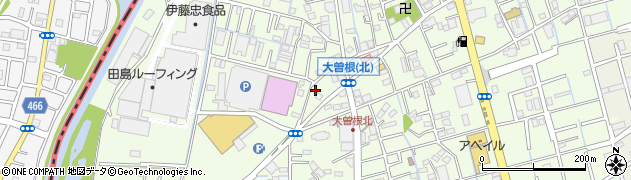 埼玉県八潮市大曽根1122周辺の地図