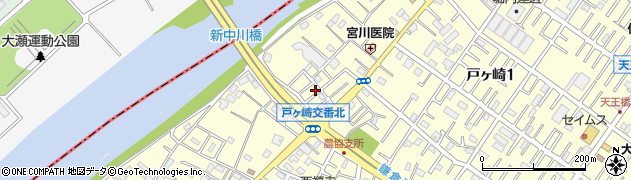埼玉県三郷市戸ヶ崎2306-29周辺の地図