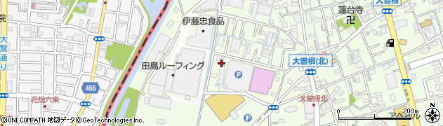 埼玉県八潮市大曽根1144周辺の地図