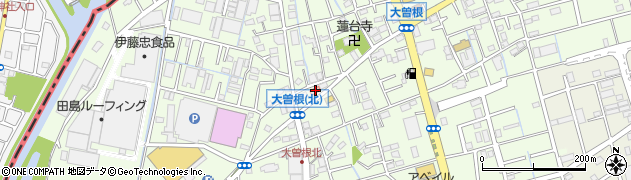 埼玉県八潮市大曽根492周辺の地図