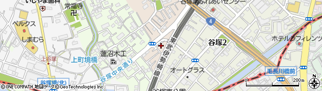 埼玉県草加市谷塚町364周辺の地図