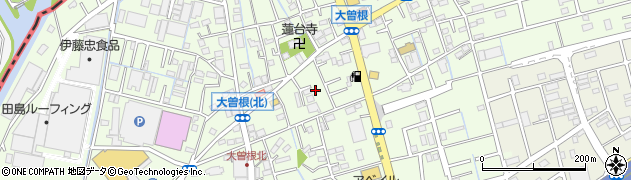 埼玉県八潮市大曽根504周辺の地図