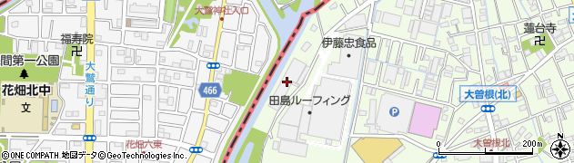 埼玉県八潮市大曽根1067周辺の地図