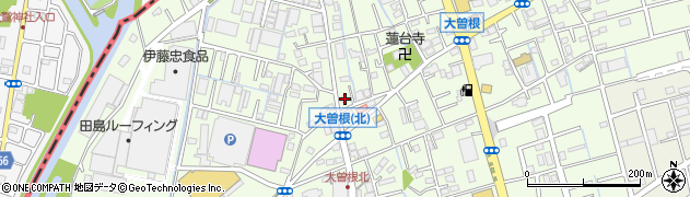 埼玉県八潮市大曽根363周辺の地図
