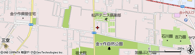 ミズノテニススクール松戸校周辺の地図