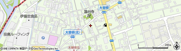 埼玉県八潮市大曽根501周辺の地図