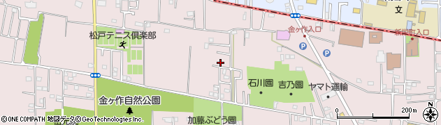 千葉県松戸市金ケ作267-99周辺の地図