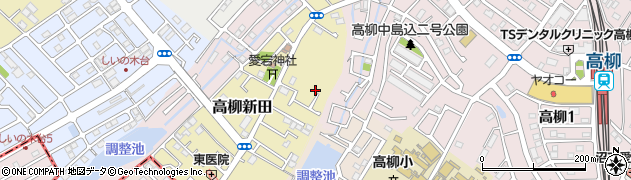 高柳新田中峠2号公園周辺の地図