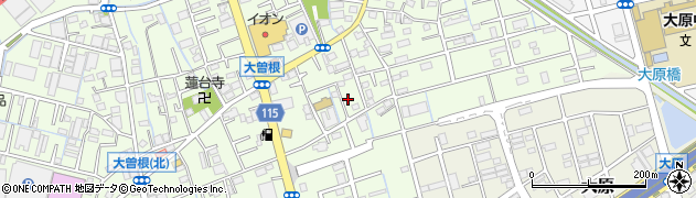 埼玉県八潮市大曽根559周辺の地図
