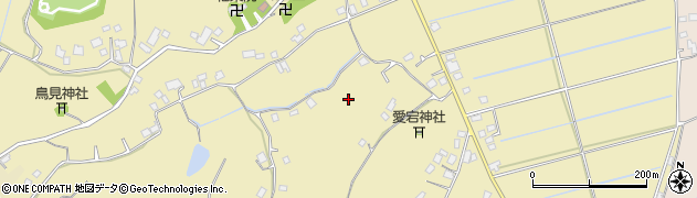 千葉県印西市中根周辺の地図