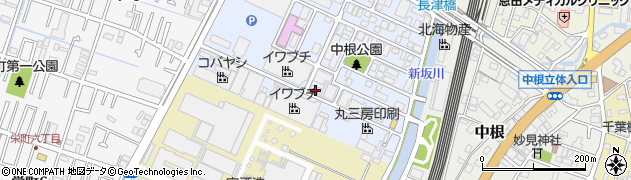 千葉県松戸市中根長津町177周辺の地図