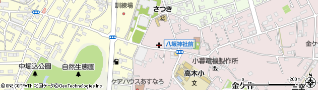 千葉県松戸市金ケ作160周辺の地図
